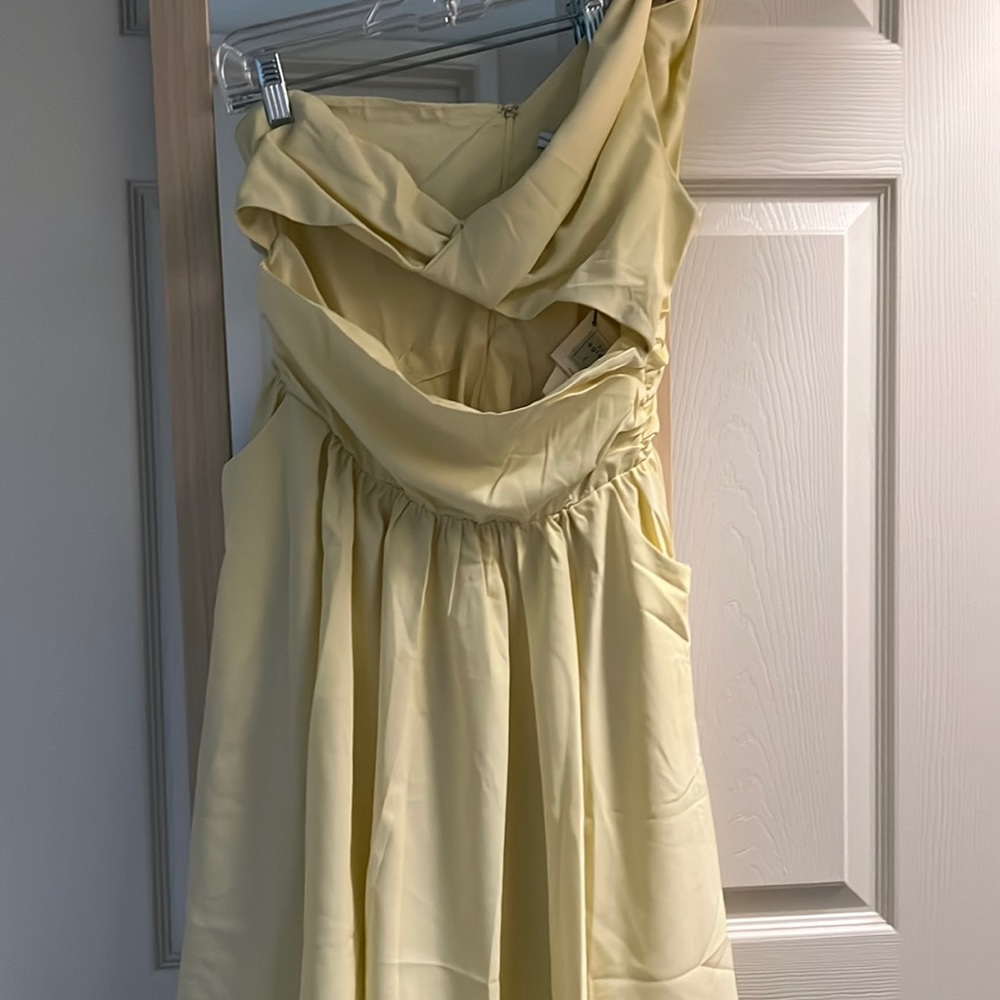 Mid dress with pockets